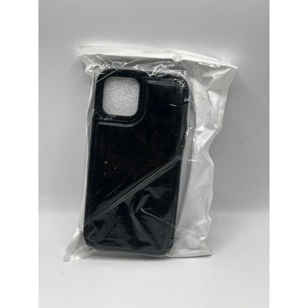 COOYA Black Wallet Case for iPhone 12 / 12 Pro (6.1 Inch)